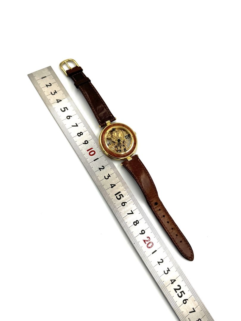 Dejuno Digital-Analog Mechanical (Manual) Men Skeleton Manual Winding Watch