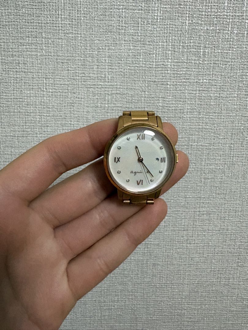 Agnes B Analog Quartz Women
