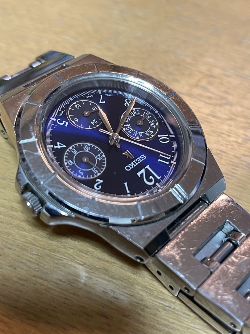 Seiko lk/lukia 5Y89-0B30 Analog Quartz Women
