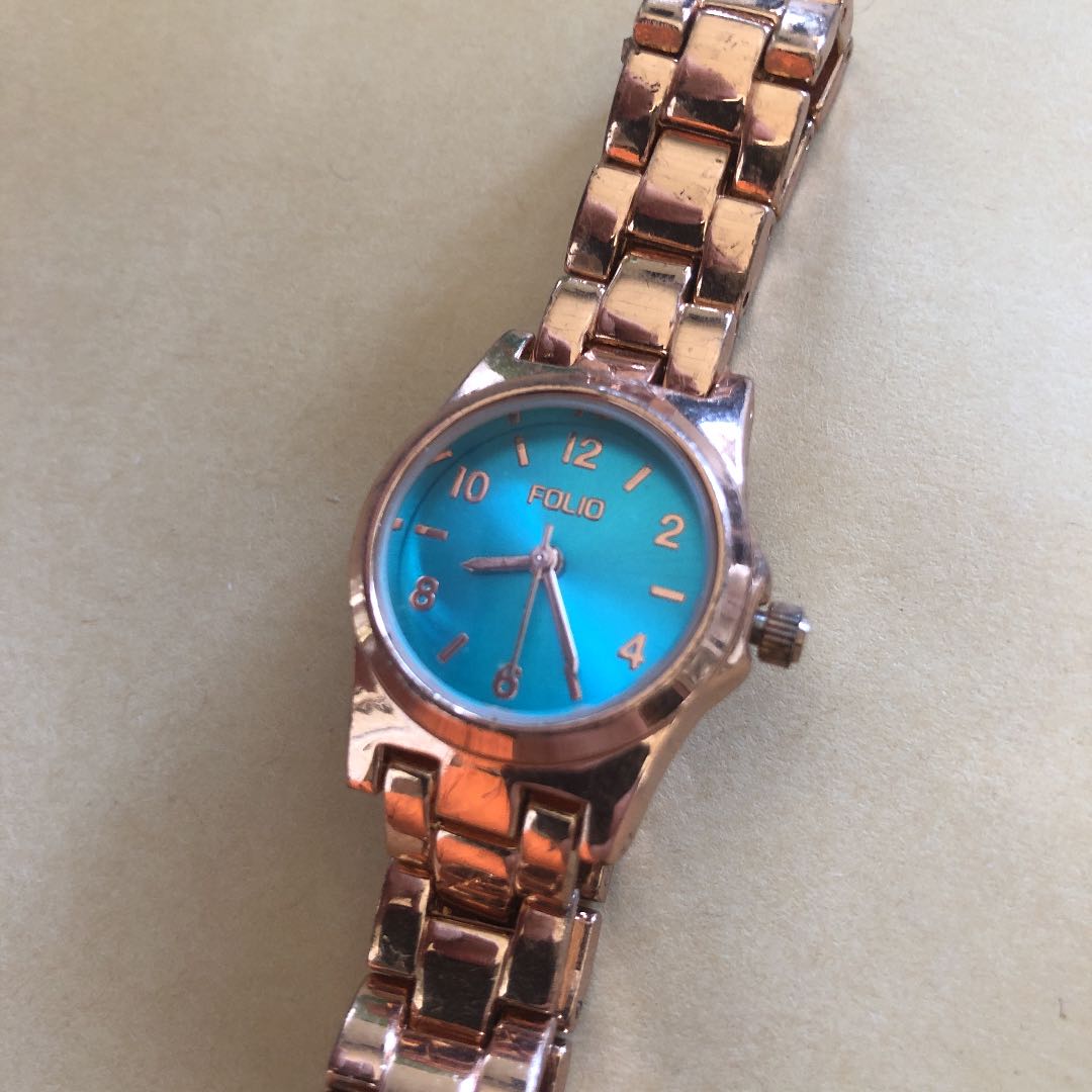 Folio 3-HAND Analog Quartz Women
