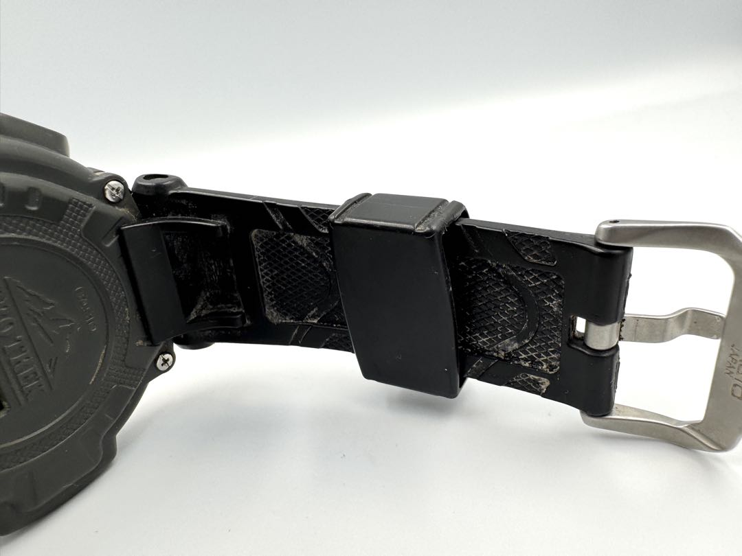 Casio Protrek Digital Quartz Men Wristwatch 52Mm Black - For Parts Or Repair