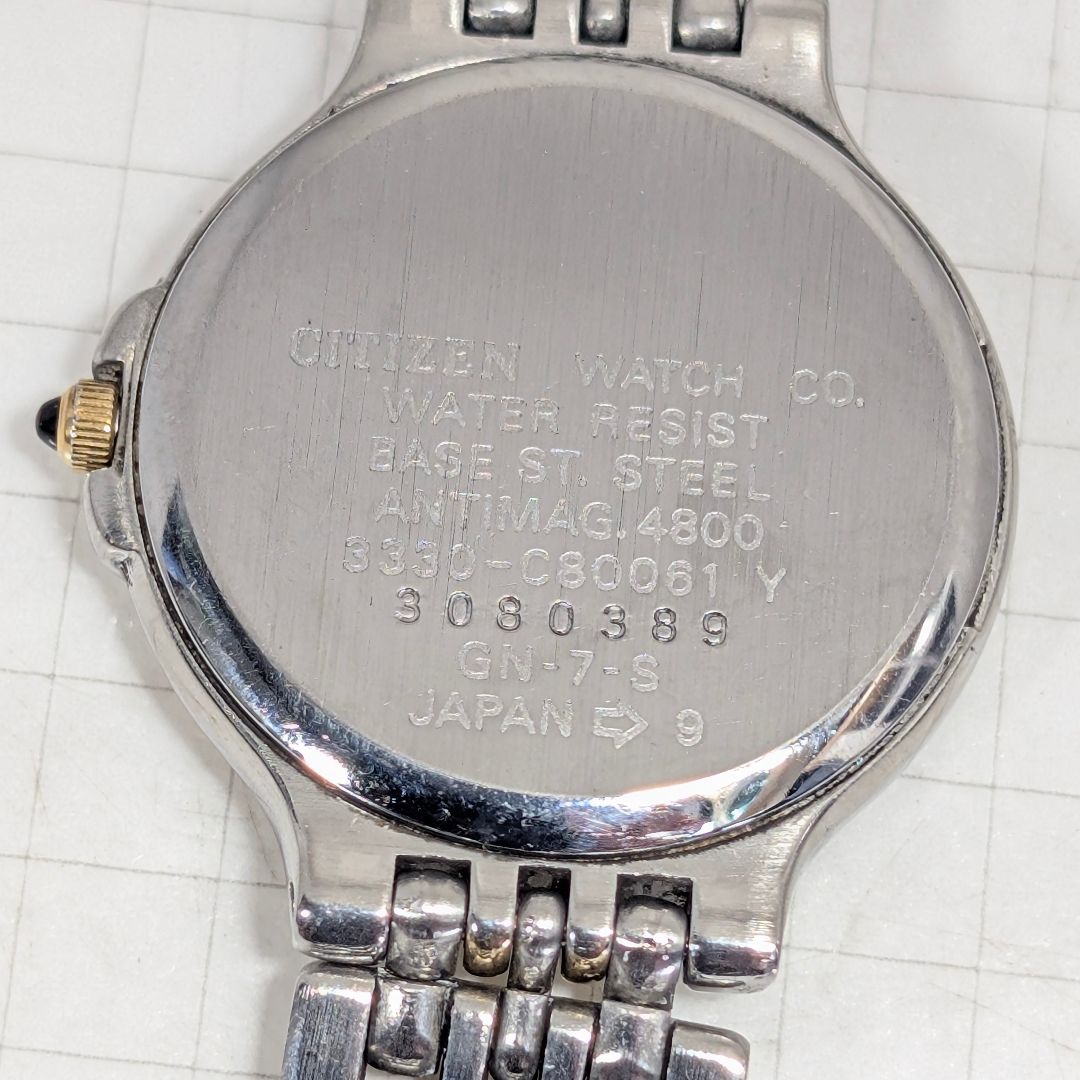 Analog Quartz Women Citizen Exceed レディース 電池交換済み可動品p-19