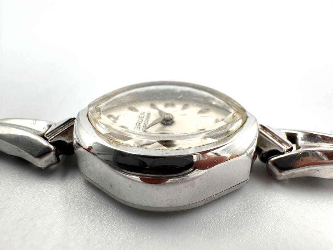 Gruen Analog Mechanical (Manual) Women Precision Manual Winding Watch For Parts