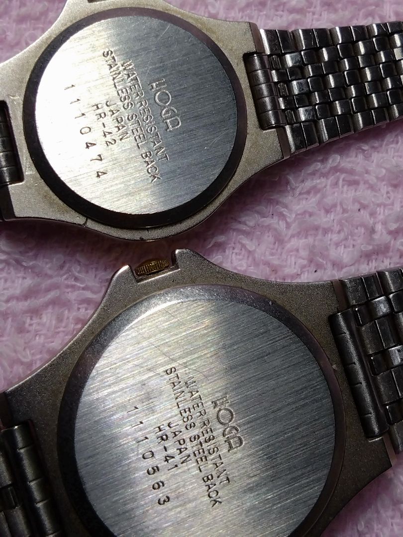 HOGA HR-41 Analog Quartz Women ホガ 稼働中 ペアウォッチ Hr42