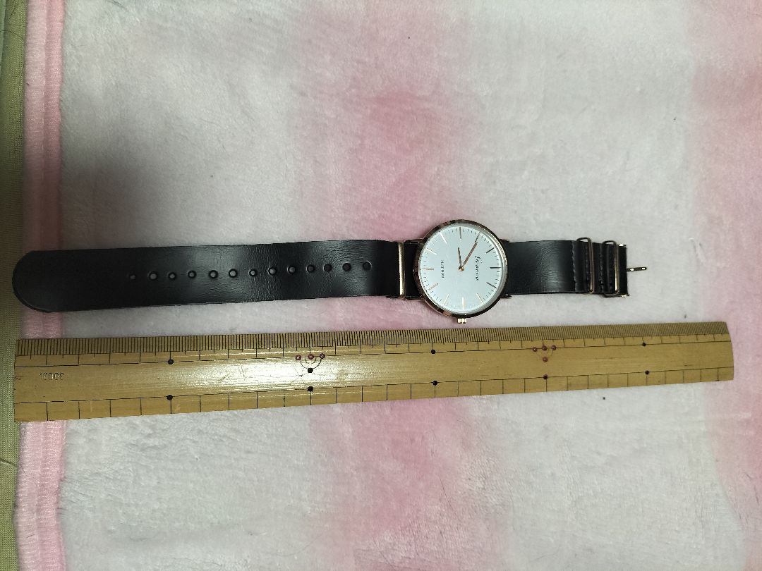 Geneva Platinum Analog Quartz Women