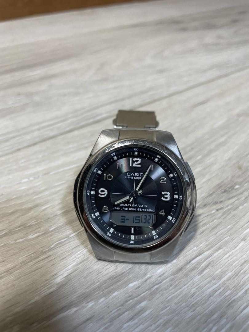 Casio Wave Ceptor Digital-Analog Solar Men