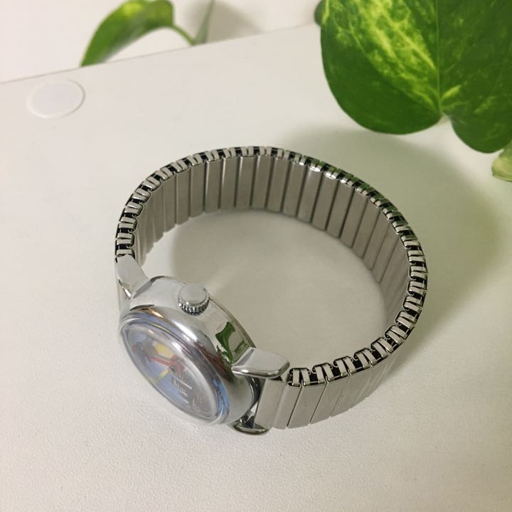 Superman Analog Mechanical (Manual) Women 希少 レトロ スーパーマン Watch (Manual Winding)