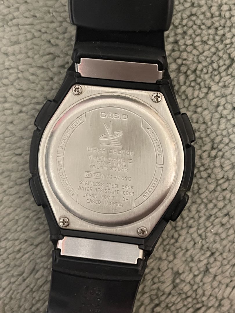 Casio Wave Ceptor Analog Quartz Men