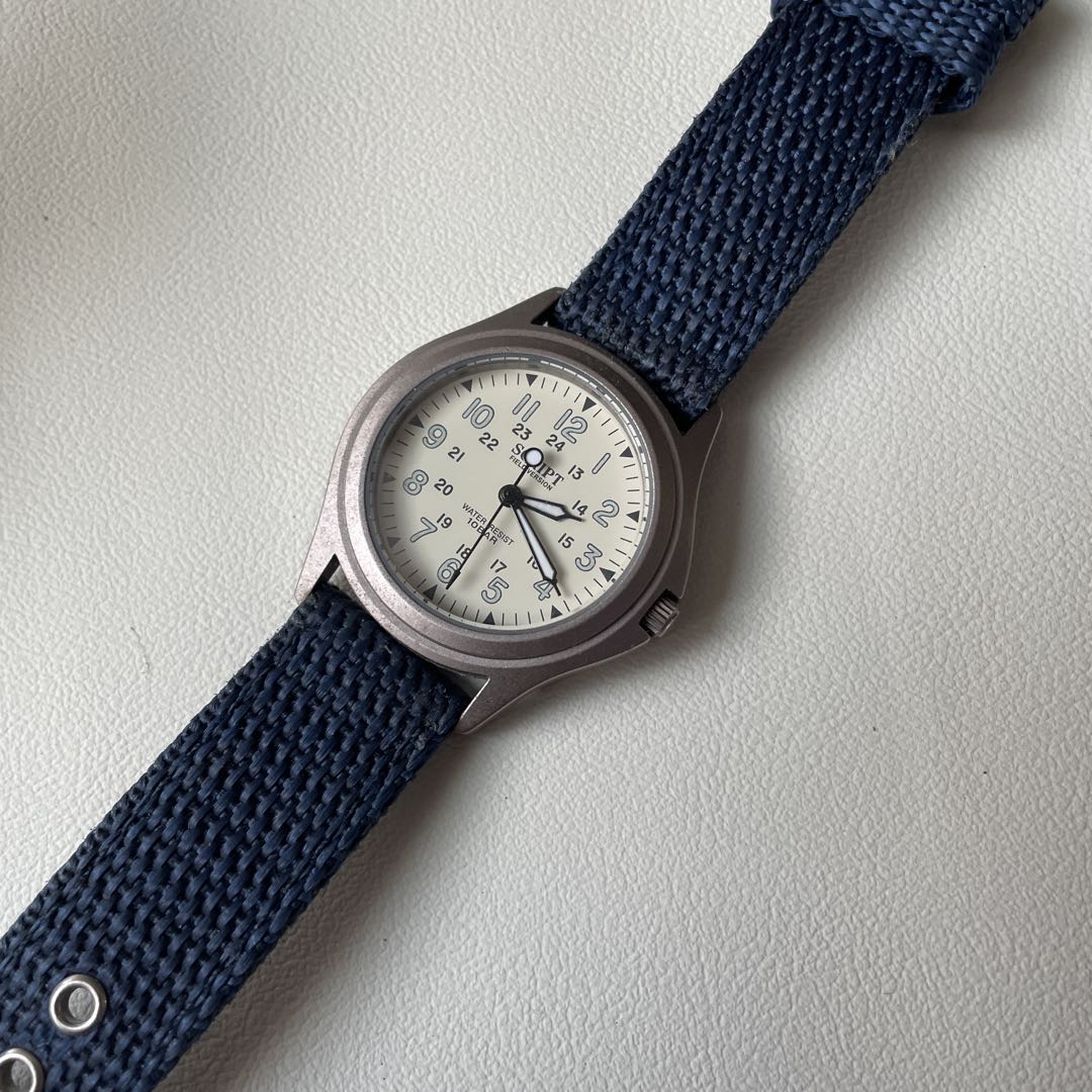 J-axis SCRIPT Analog Quartz Men Field Version Watch