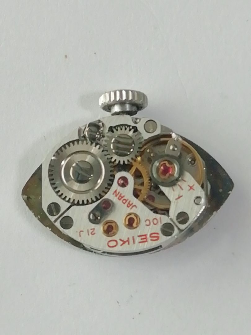 Seiko Analog Mechanical (Manual) Women Watch Solar 21Jewels Manual Winding Working Item