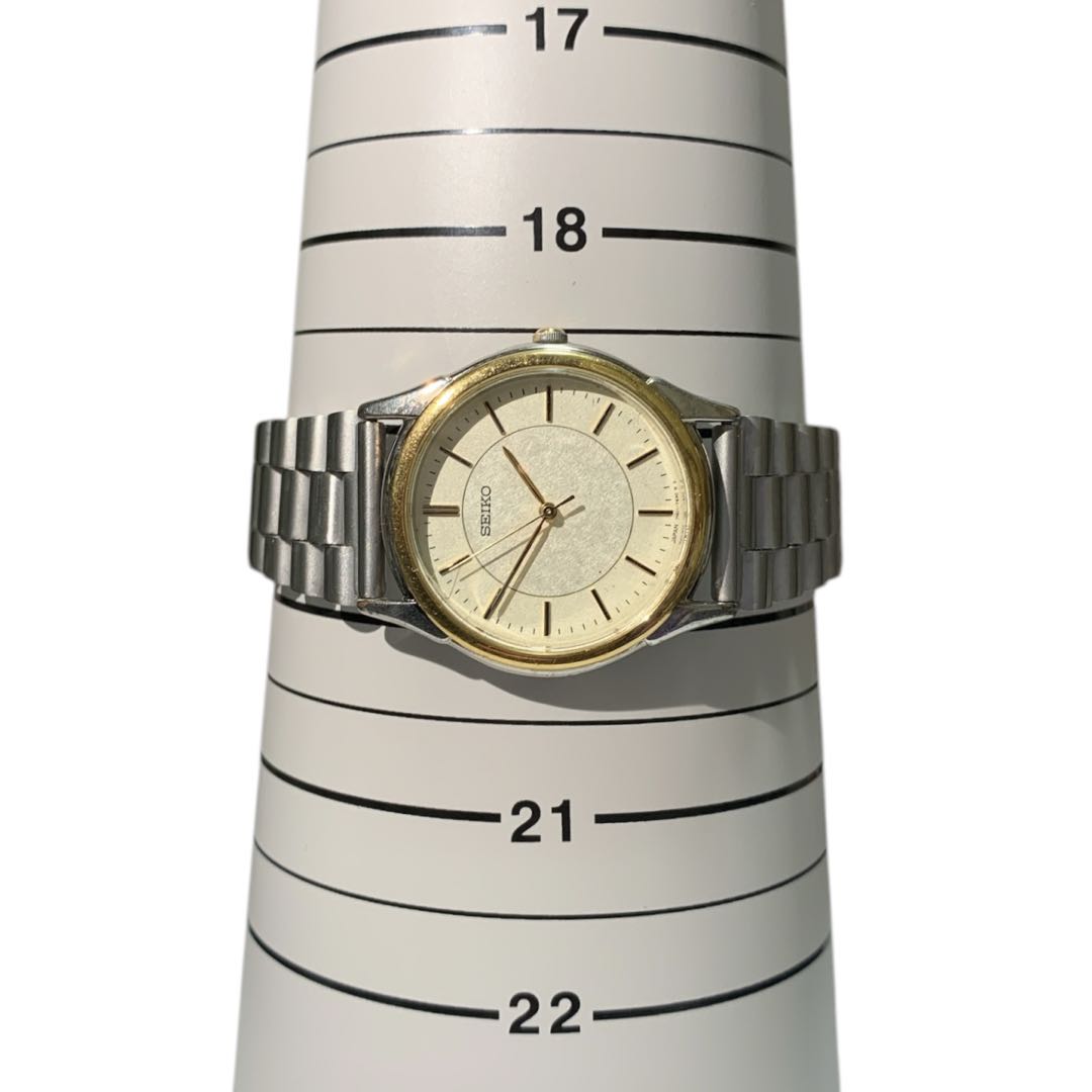 Seiko 7N01-7140 Analog Quartz Men Watch Operation Confirmed