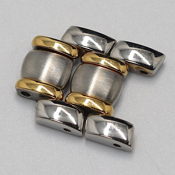 Maurice Lacroix 3-PANEL Analog Quartz Women 6962 Genuine Bracelet Link Set Of 3 14Mm Women'S For Parts