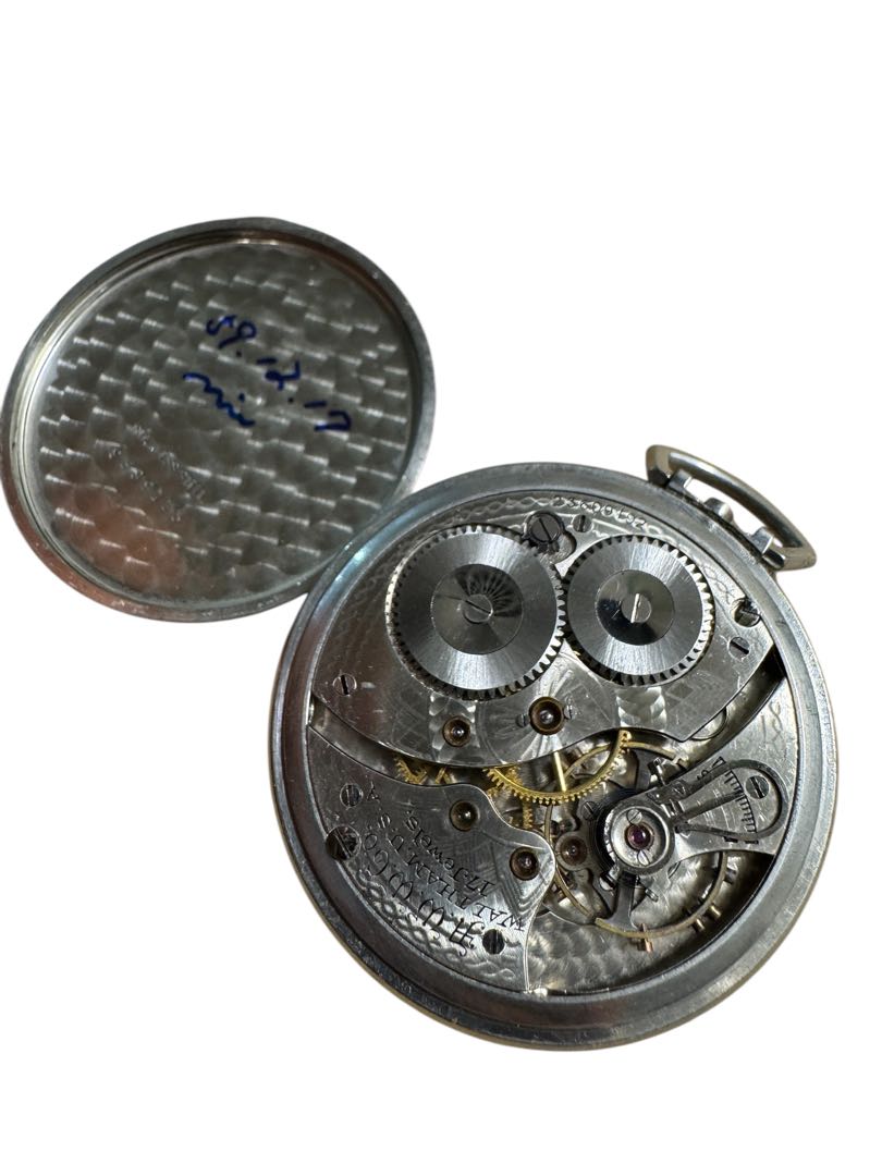 WALTHAM Mechanical Pocket Watch 17 Jewels Manual Winding FOR PARTS