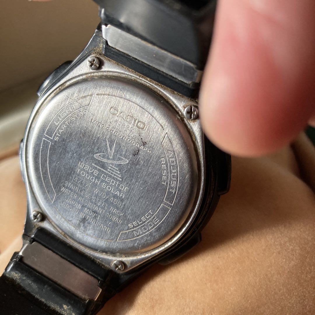 Casio Wave Ceptor WVQ-400 Analog Solar Men