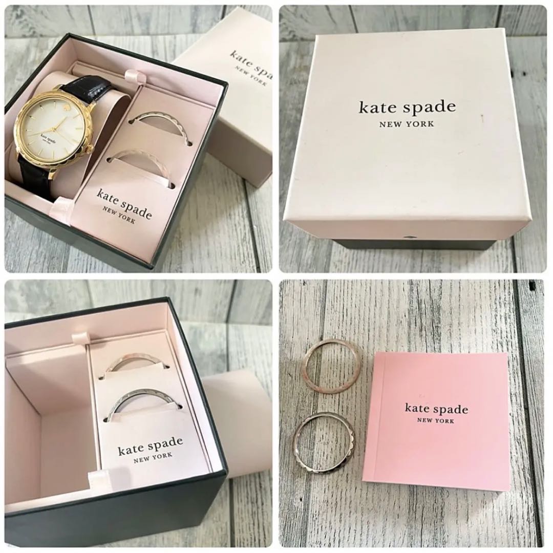 Kate Spade New York Change bezel Analog Quartz Women ケイト・スペード ニューヨーク 美品 ケイトスペード Watch チェンジベゼル