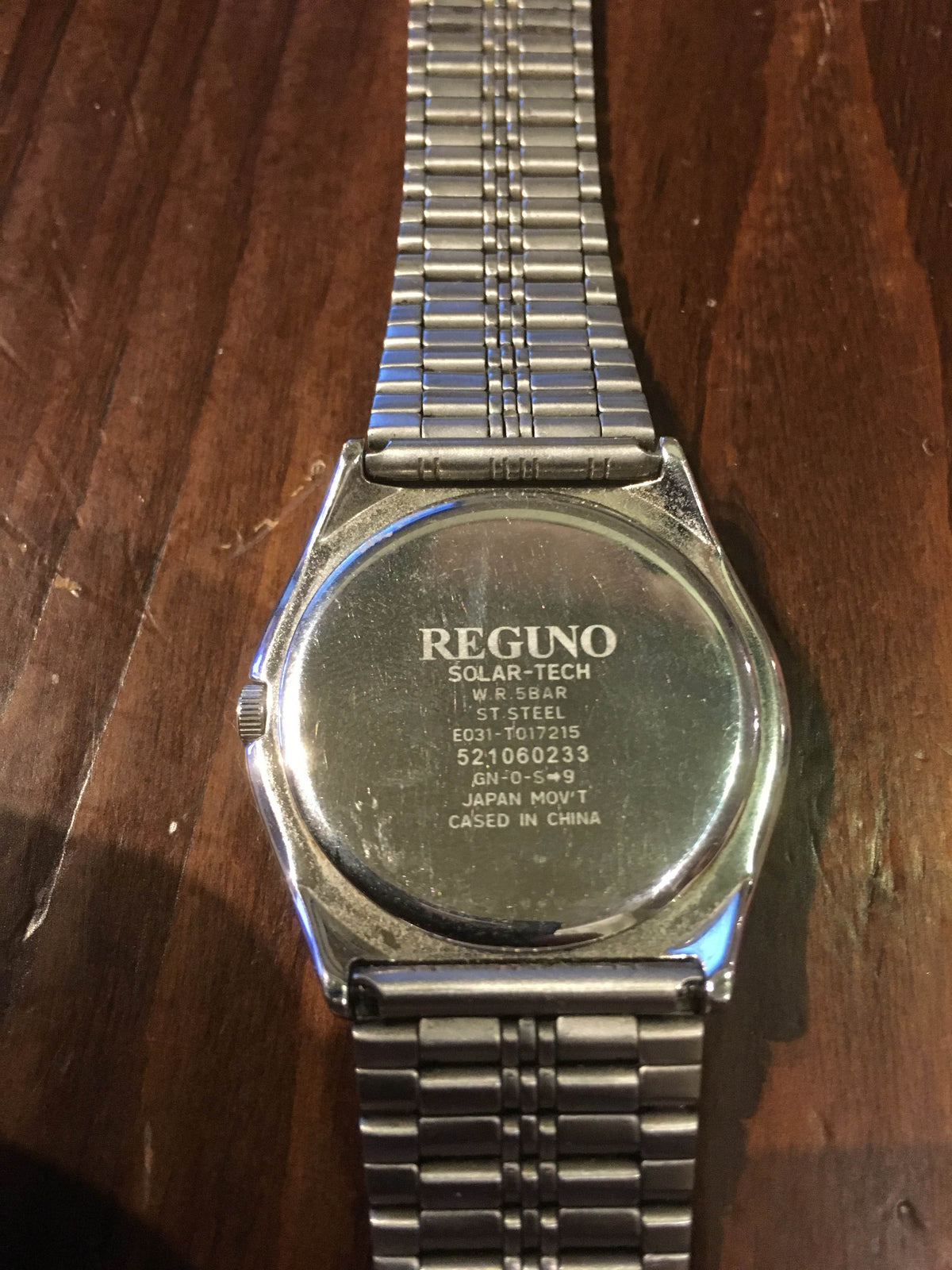Citizen Regno Analog Solar Men