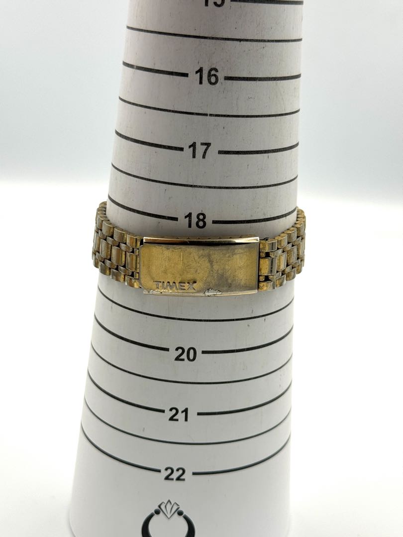 TIMEX Manual Winding Watch Cracked Case NOT WORKING FOR PARTS