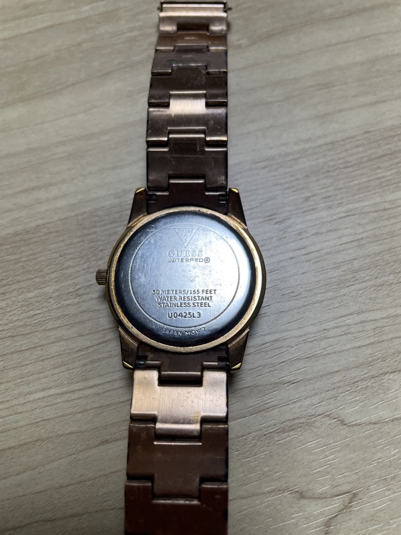 Guess Leopard Analog Quartz Men