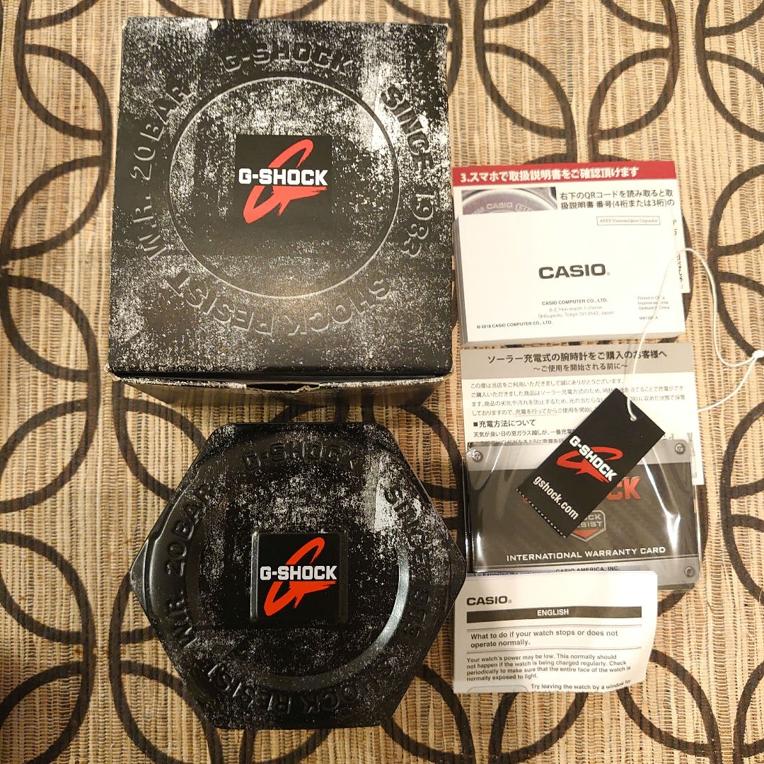 G-shock AWG-M100B Digital Solar Men