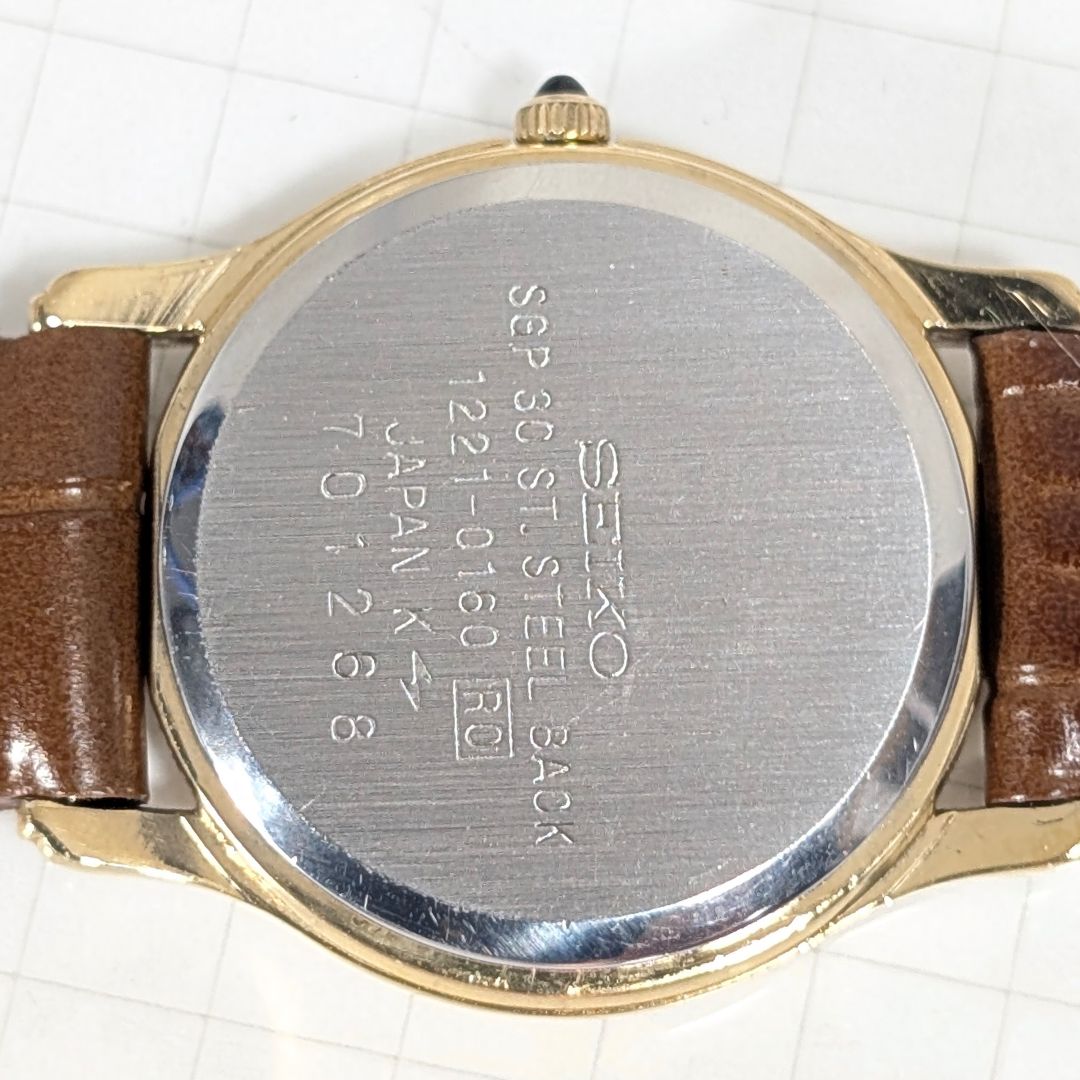 Seiko Exceline Analog Quartz Women Battery & Band Replaced Working Item