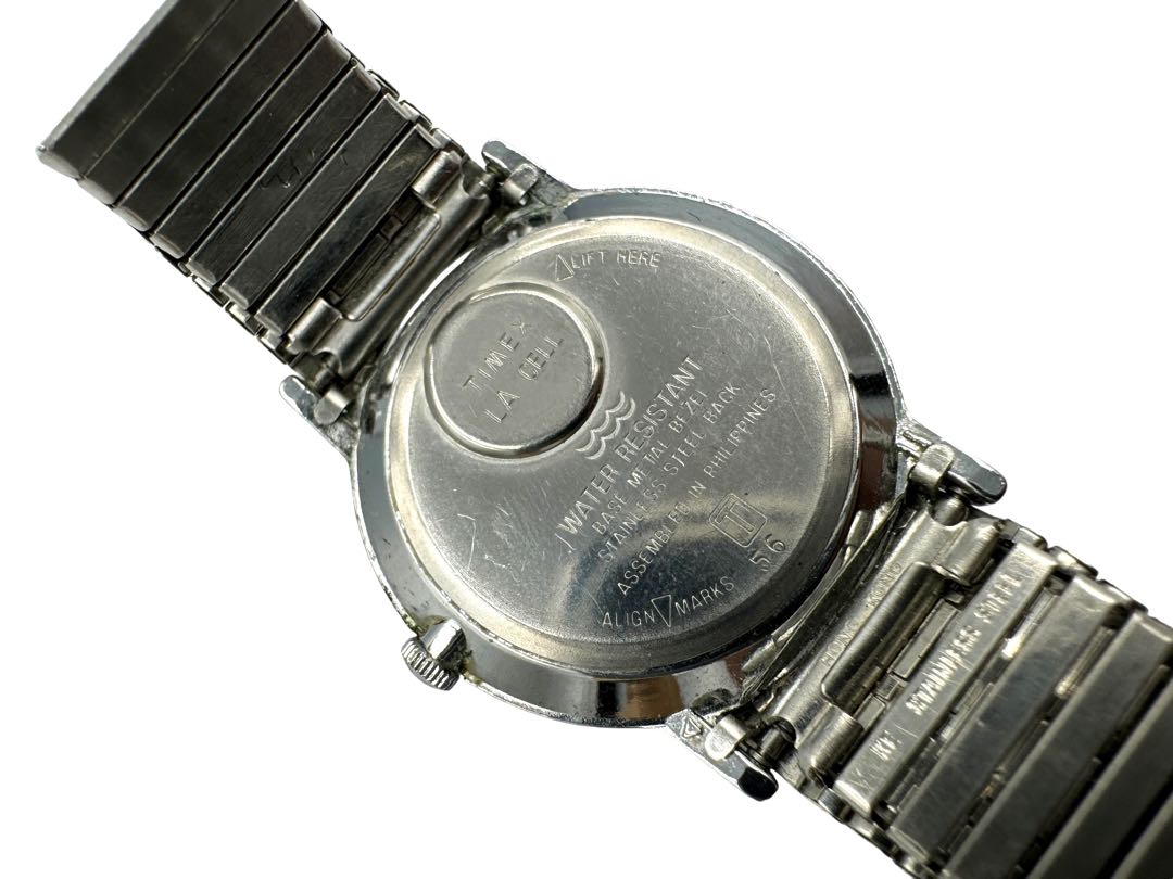 TIMEX Quartz Watch Damaged Strap UNTESTED FOR PARTS
