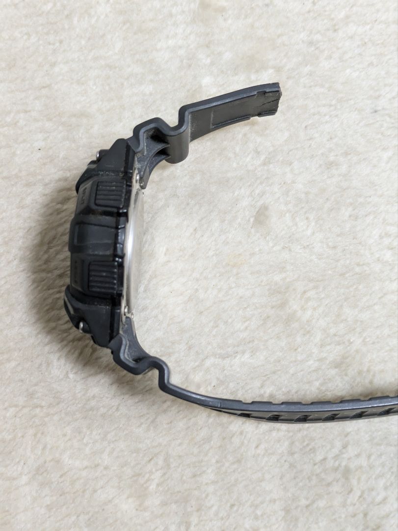 Casio Digital Quartz Men Watch バイブレーションアラーム