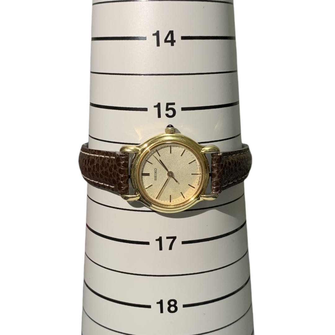 Seiko 4N21-0090 Analog Quartz Women Watch Operation Confirmed