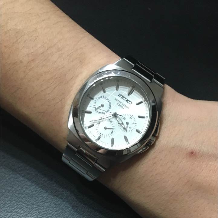 Seiko Five 5Y89-0AF0 Analog Quartz Men