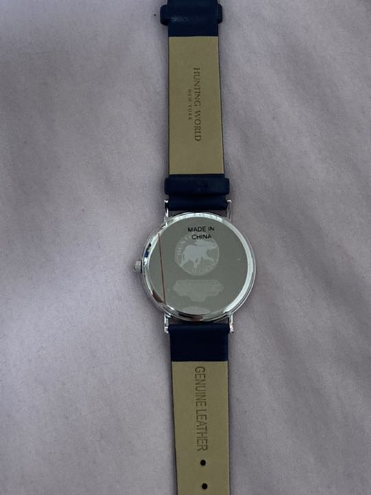 Hunting World HW-03-SBL Analog Quartz Men