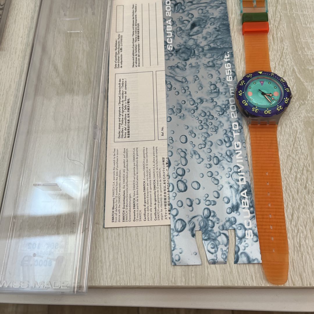 Swatch scuba SDK102 Analog Quartz Men