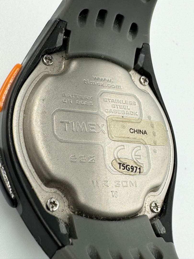 TIMEX Heart Rate Monitor T5K484 Digital Quartz (Digital) Unisex Indiglo Quartz Men Heart Rate Watch Y2K
