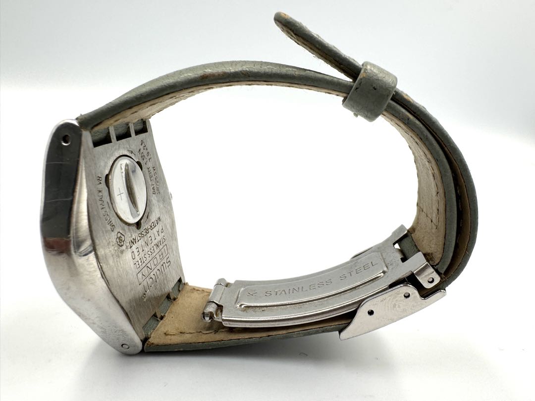 Swatch Irony Analog Quartz Unisex Adults Wristwatch Stainless Steel Case 32Mm Date