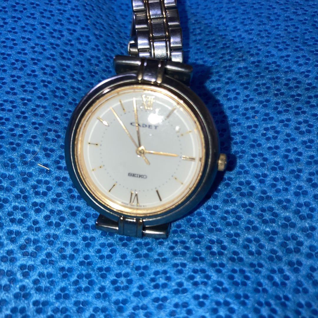 Seiko Analog Quartz Women Cadet Combination Square Women & Men