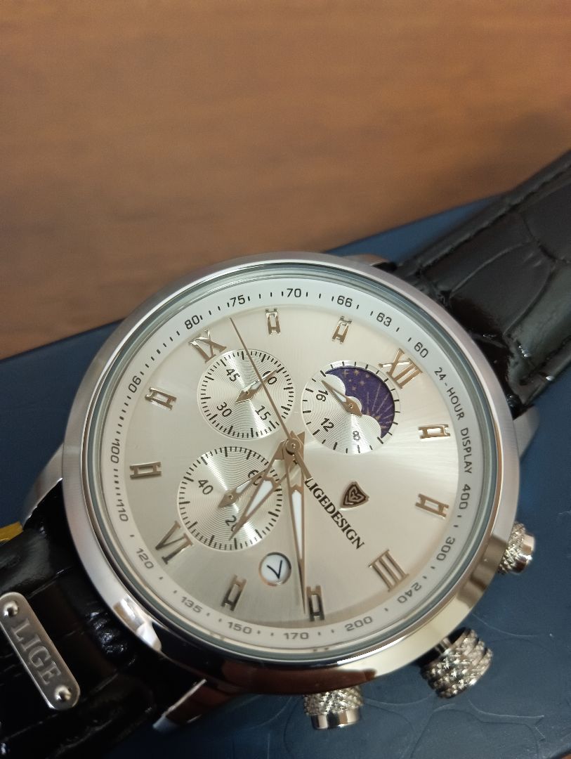 Lige Analog Quartz Men