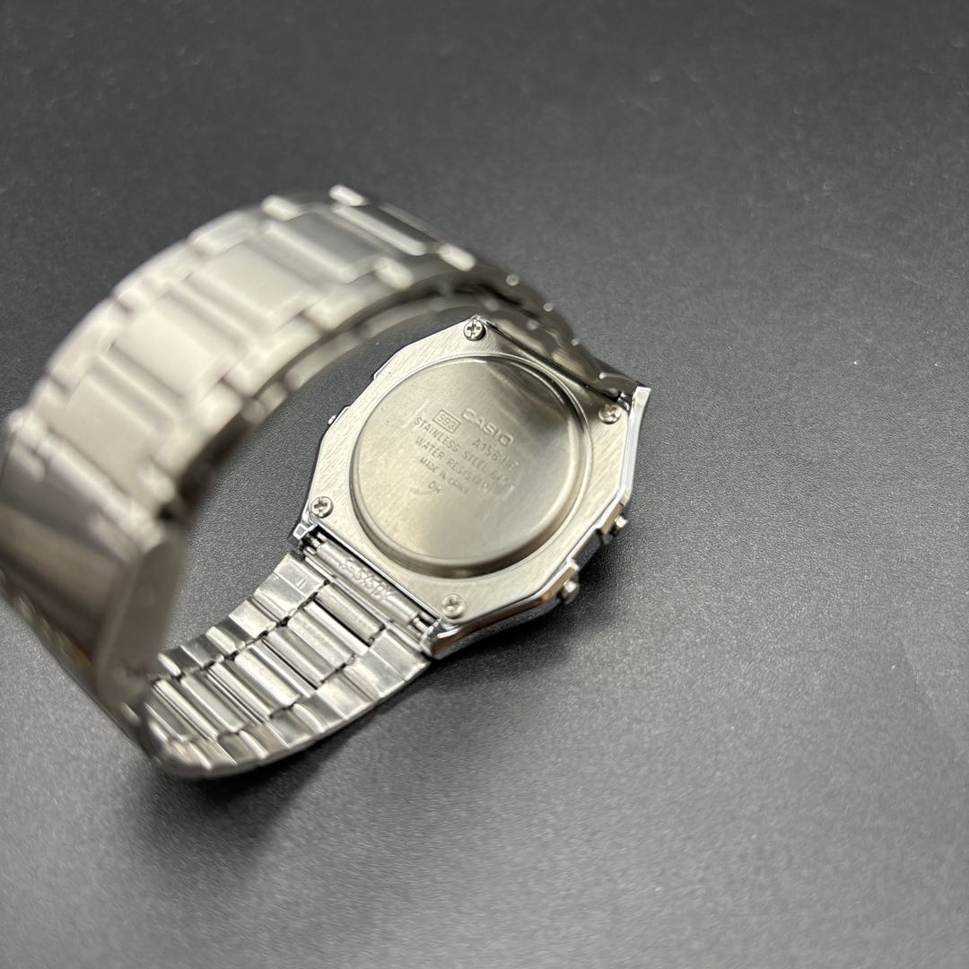 Casio A158WE Digital Quartz Men 即決 Watch