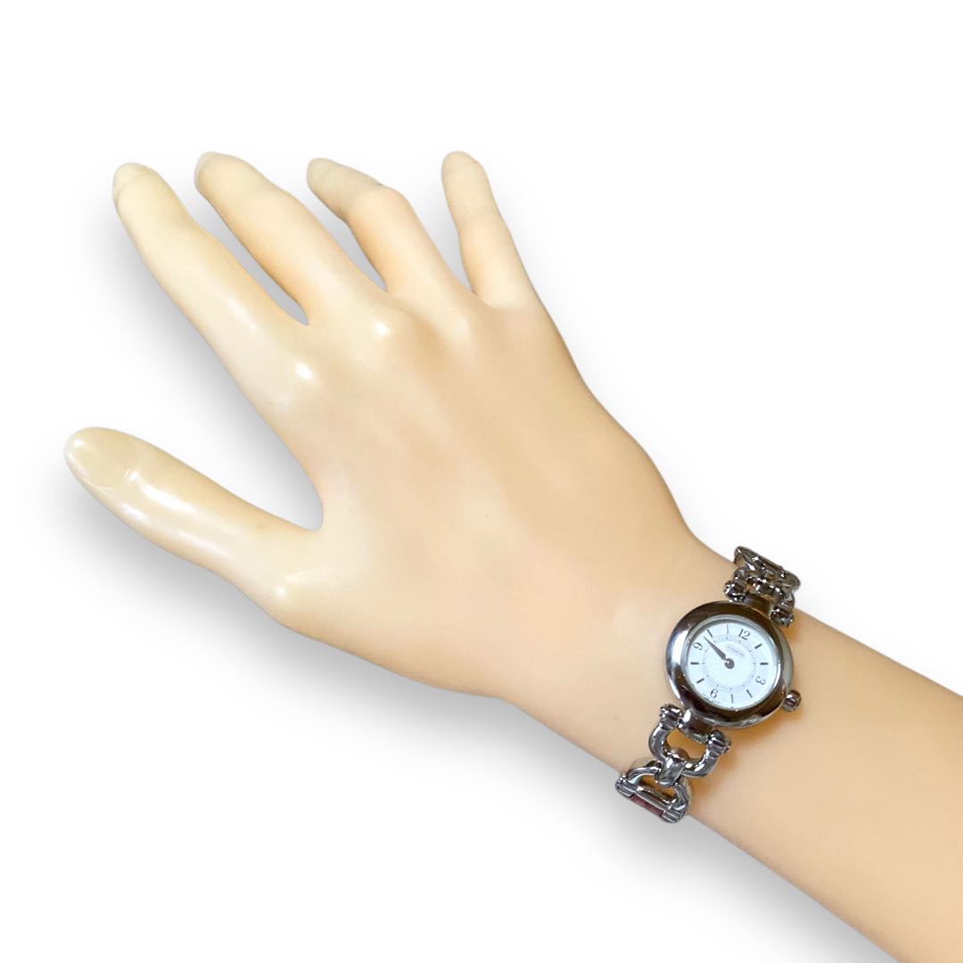 Coach Analog Quartz Women Watch Round 2-Hand Excellent Condition