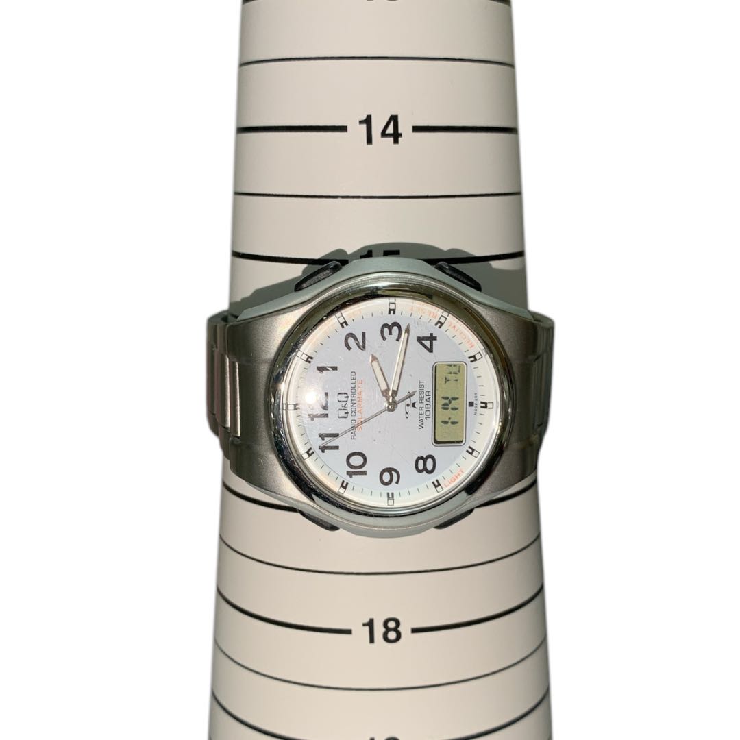 Citizen Q&q Digital-Analog Solar Men Working Item Casio Watch デジアナ