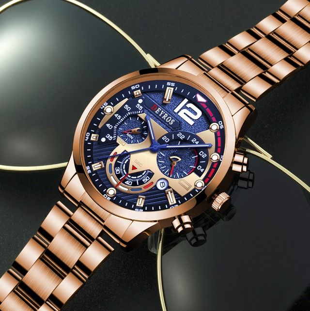 Deyros Analog Quartz Men