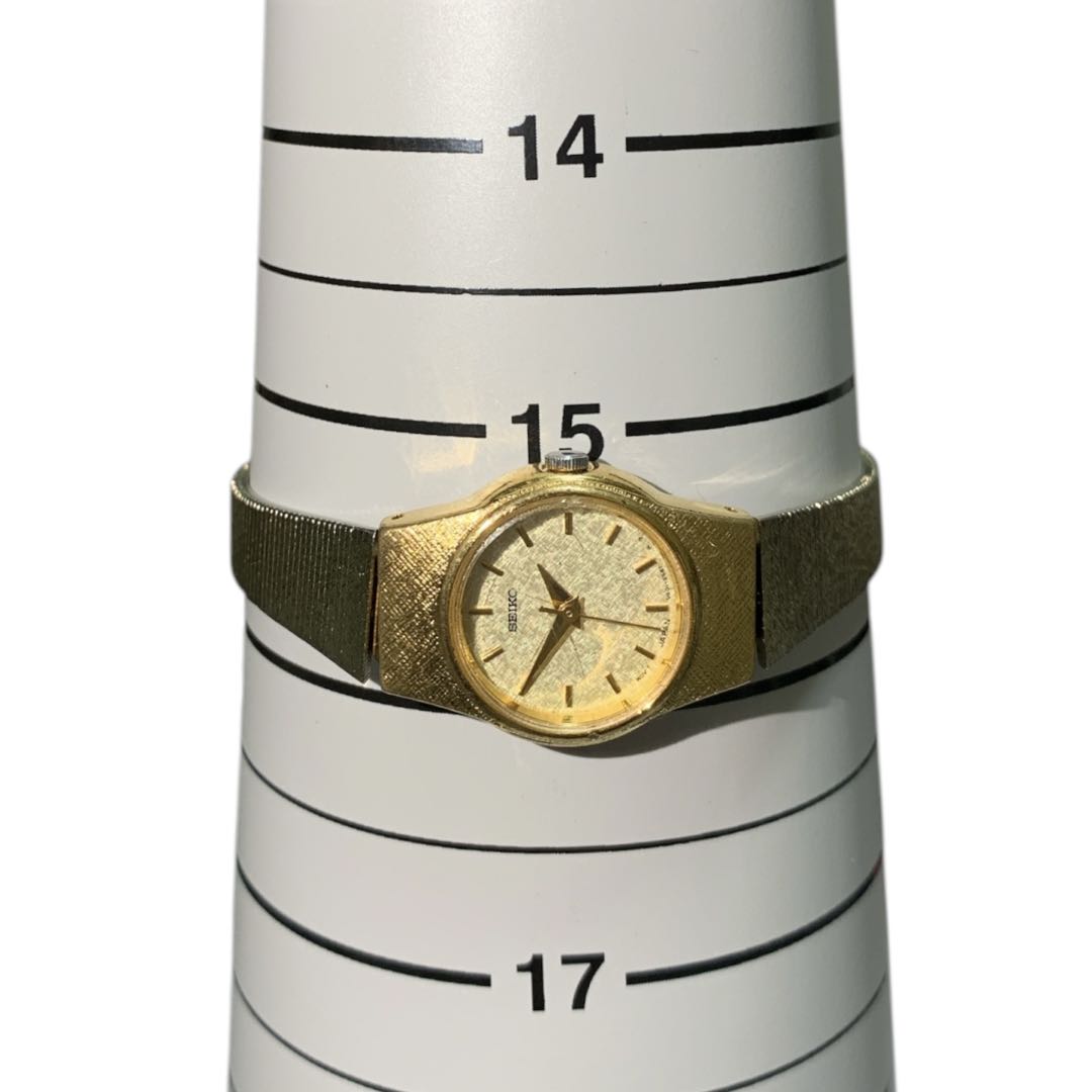Seiko Analog Quartz Women Watch Gold Operation Confirmed