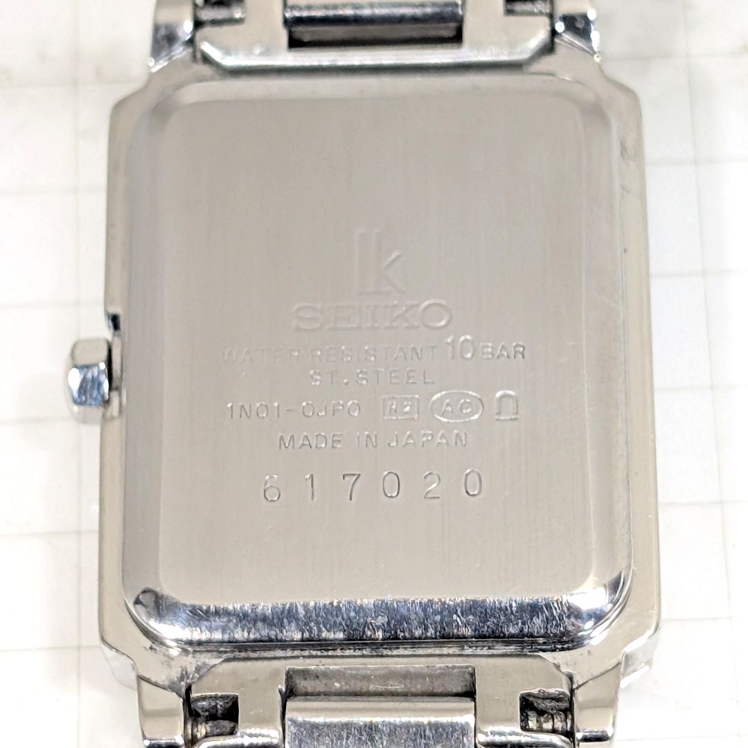 Seiko lk/lukia Analog Quartz Women Lukia 8 Diamonds Battery Replaced Working Item