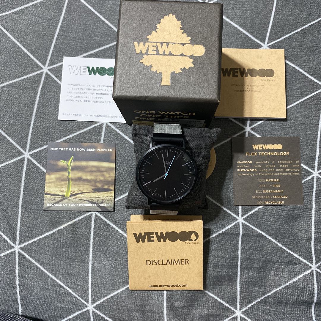 We Wood Watch Analog Quartz Men