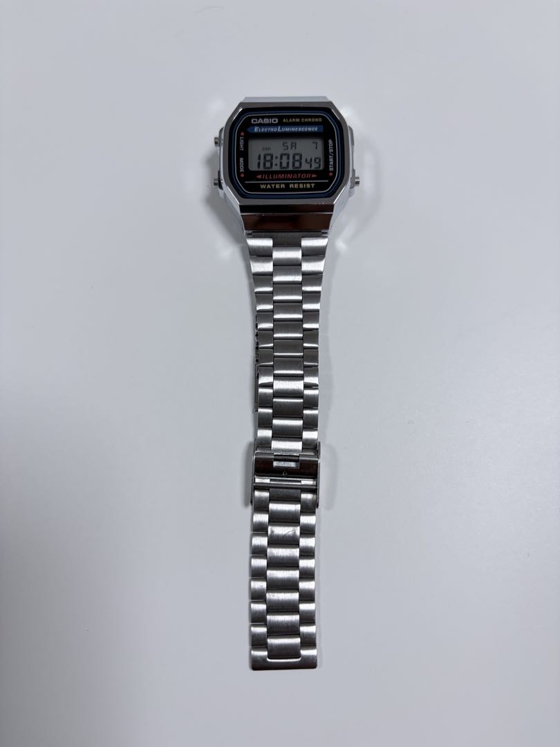 Casio A168WA-1A2WJR Digital Quartz Women