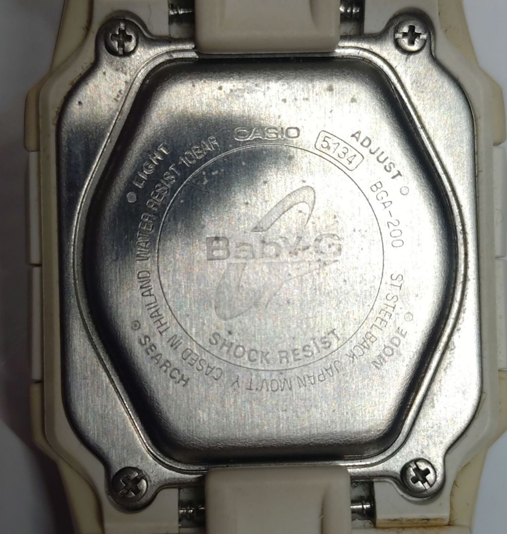 G-shock Baby-G BGA-200 Digital-Analog Quartz Women ジーショック 電池切れ Casio Bga200
