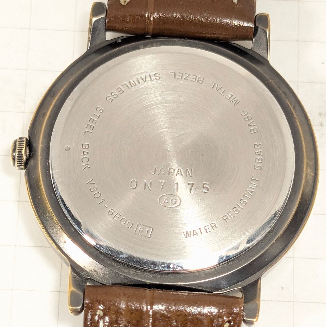 Seiko Alba Success SUCCESS Analog Quartz Men Battery & Band Replaced Working Item