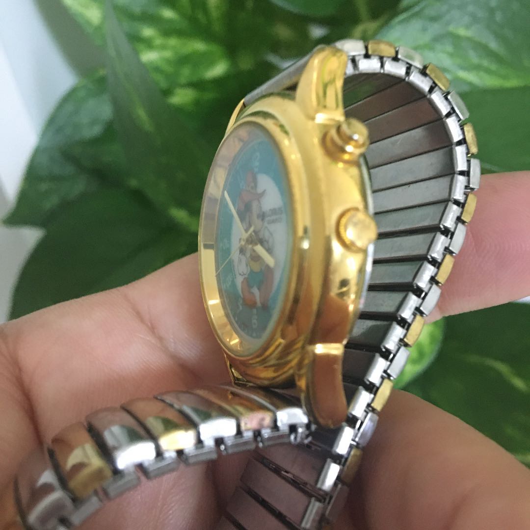 LORUS Disney Analog Quartz Women ロラス 希少 レトロ ミッキー Watch