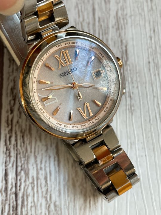 Seiko lk/lukia Analog Solar Women Lukia Radio Controlled