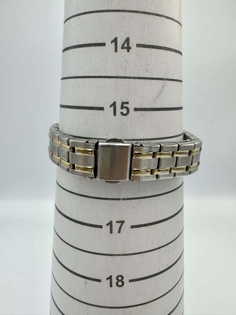 TIMEX Quartz Watch Silver Tone x Gold Tone