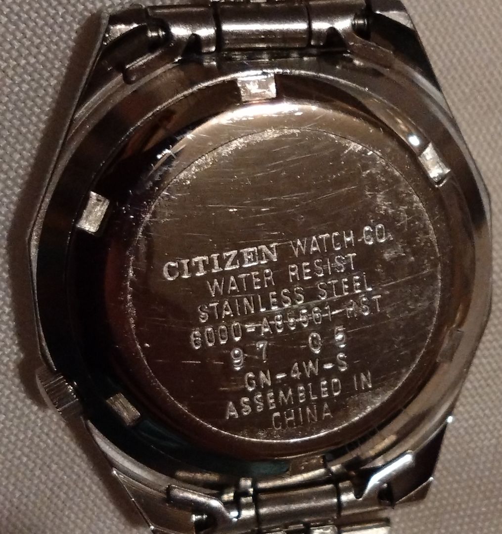 Citizen Freeway AA95-04761 Analog Quartz Women