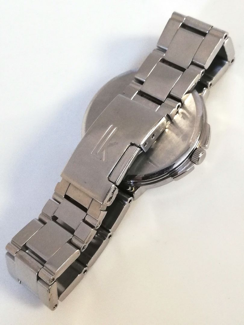 Seiko lk/lukia 5Y89-0B70 Analog Quartz Women Battery Replaced Lukia Triple Calendar
