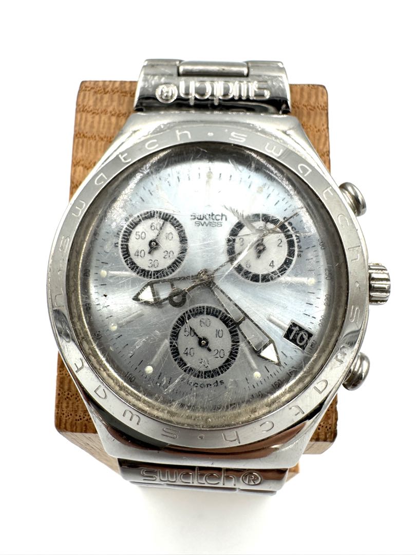 Swatch Analog Quartz Men Chronograph Watch
